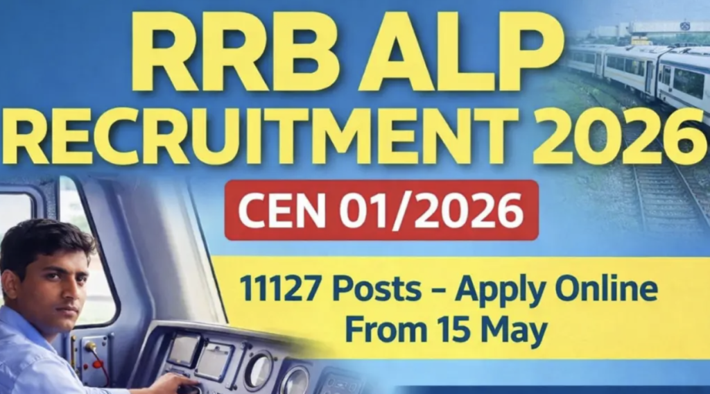 Indian Railways RRB ALP Recruitment 2026: Apply Now for 11,127 Jobs
